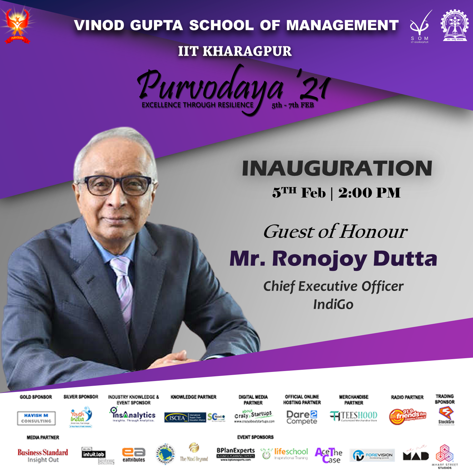 Purvodaya'21 | VGSoM, IIT Kharagpur